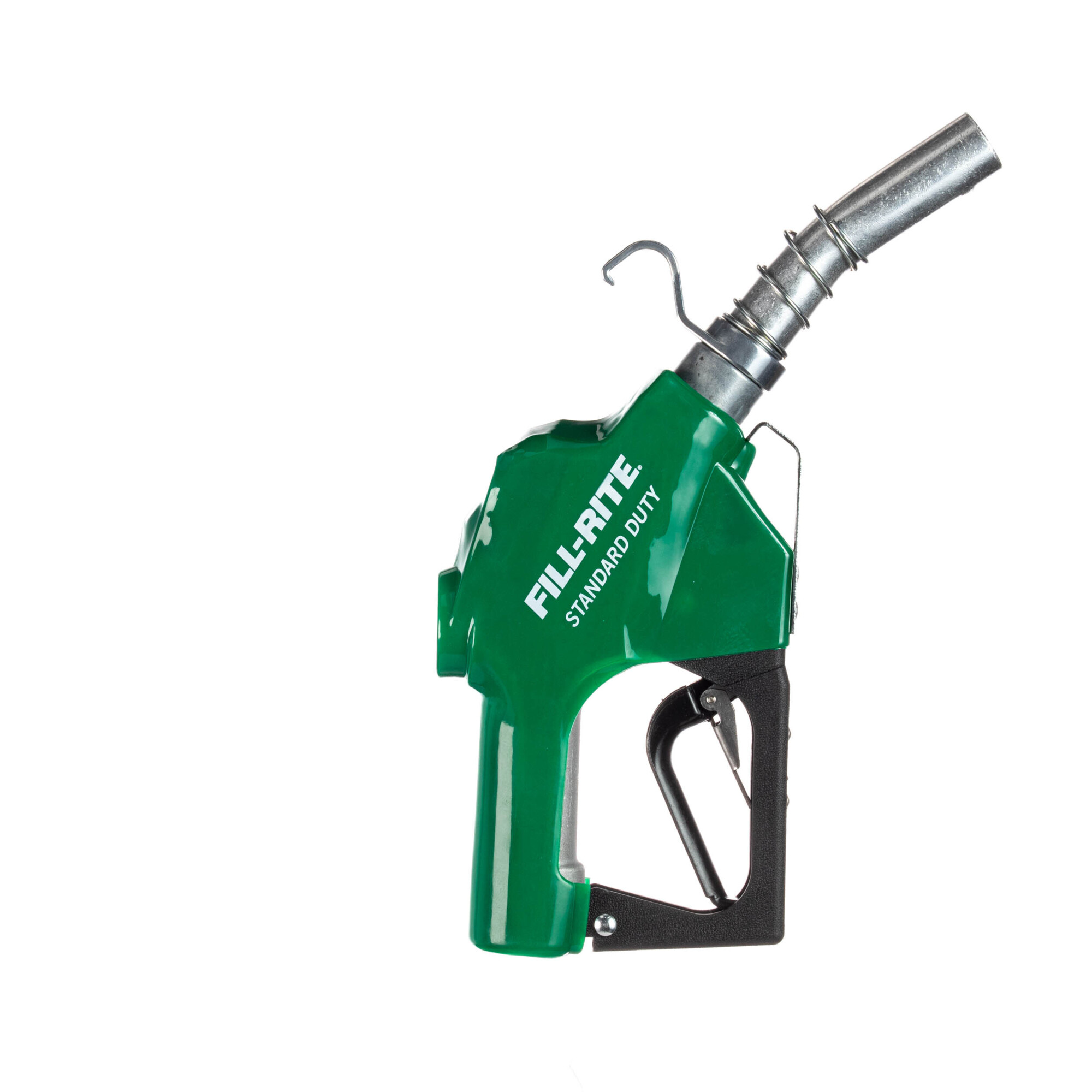 Fill-Rite Automatic Standard-Duty Fuel Nozzle, 1in. NPT, Diesel Spout, Green Boot, Model# SDN100GAN